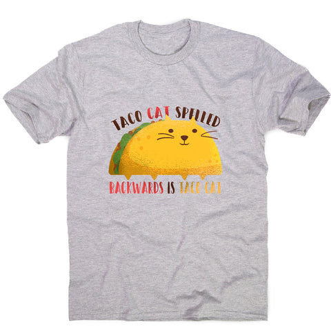 Taco cat graphic - illustration men's t-shirt - Graphic Gear