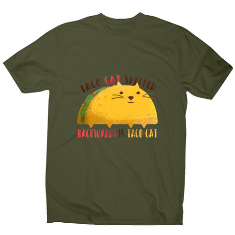 Taco cat graphic - illustration men's t-shirt - Graphic Gear