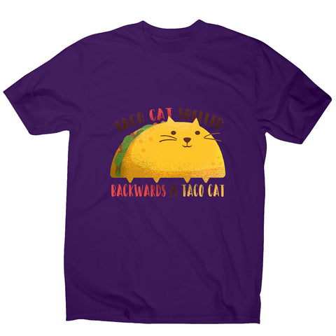 Taco cat graphic - illustration men's t-shirt - Graphic Gear