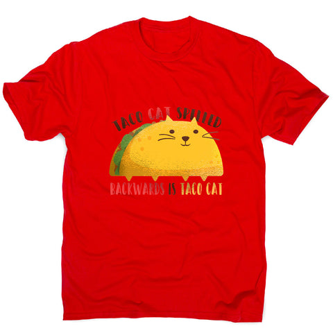 Taco cat graphic - illustration men's t-shirt - Graphic Gear