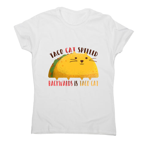 Taco cat graphic - illustration women's t-shirt - Graphic Gear
