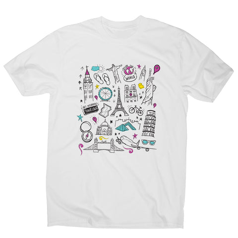 Travel t-shirt - men's motivational t-shirt - Graphic Gear