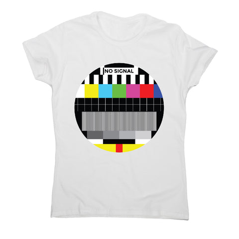 Tv signal - illustration graphic women's t-shirt - Graphic Gear