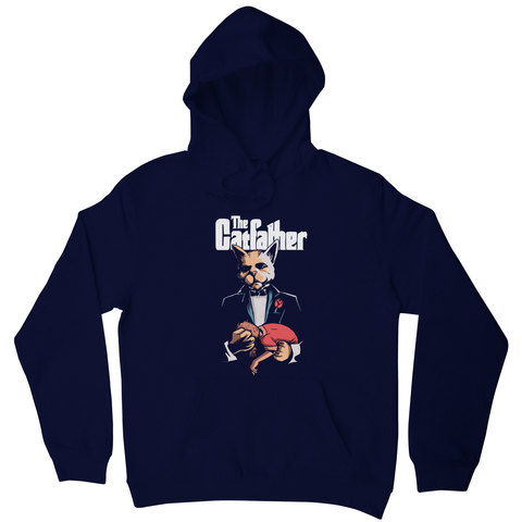 The catfather hoodie Navy