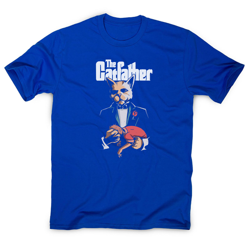 The catfather men's t-shirt Blue