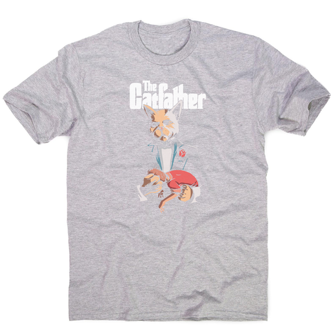 The catfather men's t-shirt Grey