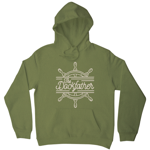 The dockfather hoodie Olive Green