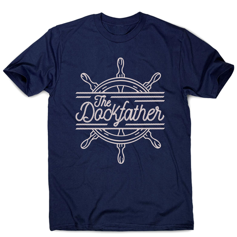 The dockfather men's t-shirt Navy