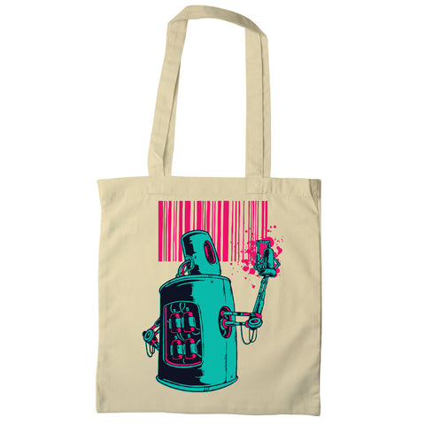 Robot graffiti - Tote Bag - Graphic Gear
