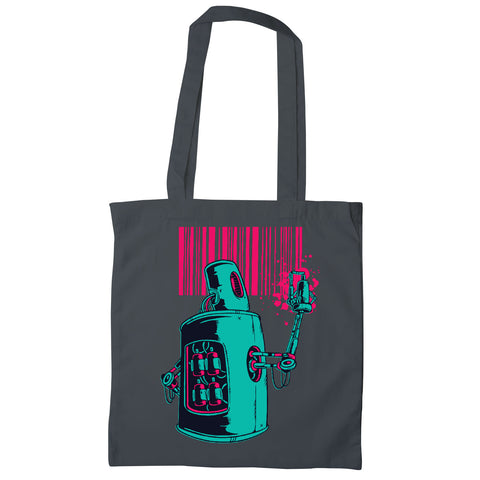 Robot graffiti - Tote Bag - Graphic Gear