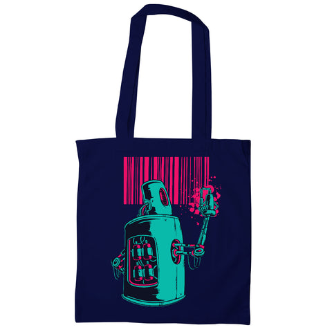 Robot graffiti - Tote Bag - Graphic Gear