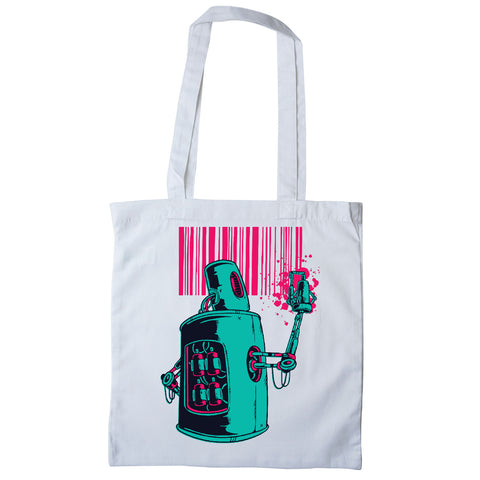 Robot graffiti - Tote Bag - Graphic Gear