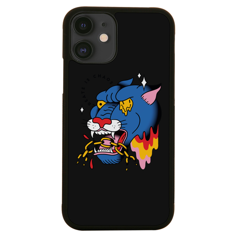 Trippy panther tattoo iPhone case iPhone 11