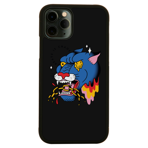 Trippy panther tattoo iPhone case iPhone 11 Pro