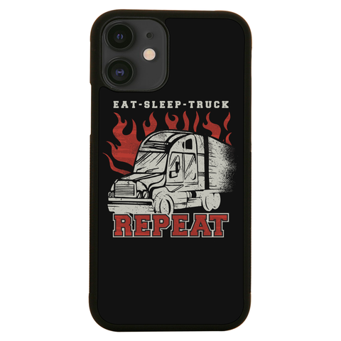 Truck transport routine iPhone case iPhone 12