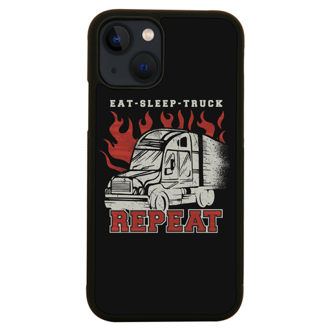 Truck transport routine iPhone case iPhone 13