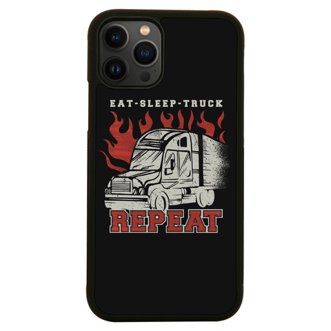 Truck transport routine iPhone case iPhone 13 Pro