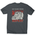 Truck transport routine men's t-shirt Charcoal