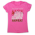Truck transport routine women's t-shirt Pink