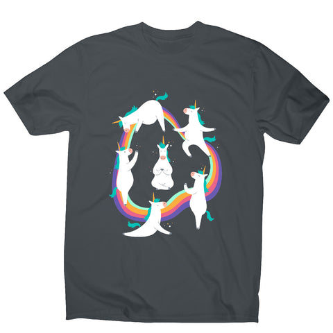 Unicorn yoga - funny men's t-shirt - Graphic Gear