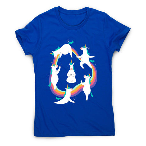 Unicorn yoga - funny women's t-shirt - Graphic Gear