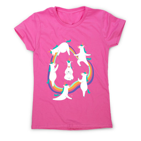 Unicorn yoga - funny women's t-shirt - Graphic Gear