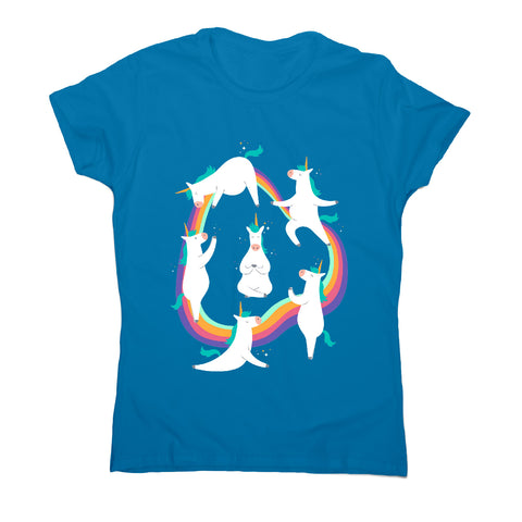 Unicorn yoga - funny women's t-shirt - Graphic Gear