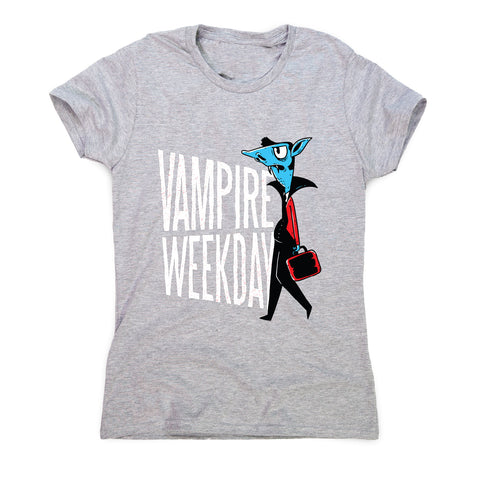 Vampire funny t-shirt - women's funny premium t-shirt - Graphic Gear