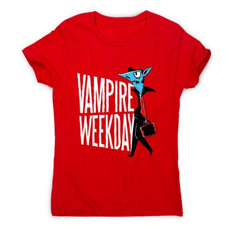 Vampire funny t-shirt - women's funny premium t-shirt - Graphic Gear