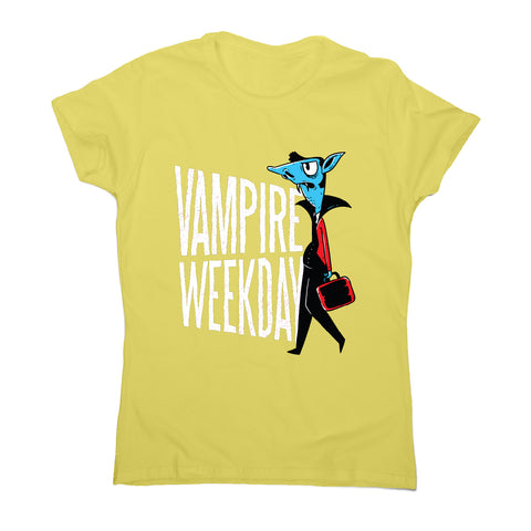 Vampire funny t-shirt - women's funny premium t-shirt - Graphic Gear