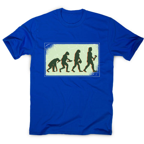 Vegan evolution - funny foodie men's t-shirt - Graphic Gear