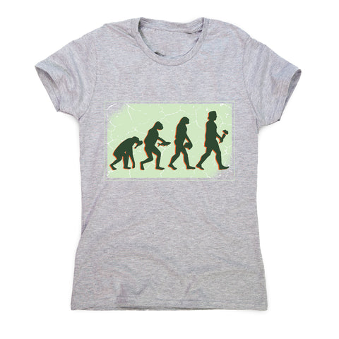 Vegan evolution - funny foodie women's t-shirt - Graphic Gear