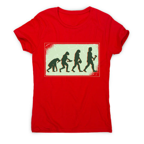 Vegan evolution - funny foodie women's t-shirt - Graphic Gear