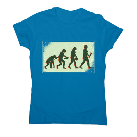 Vegan evolution - funny foodie women's t-shirt - Graphic Gear
