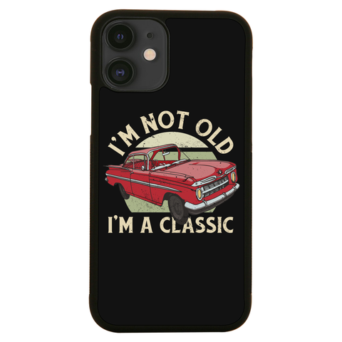 Vintage car classic quote iPhone case iPhone 12