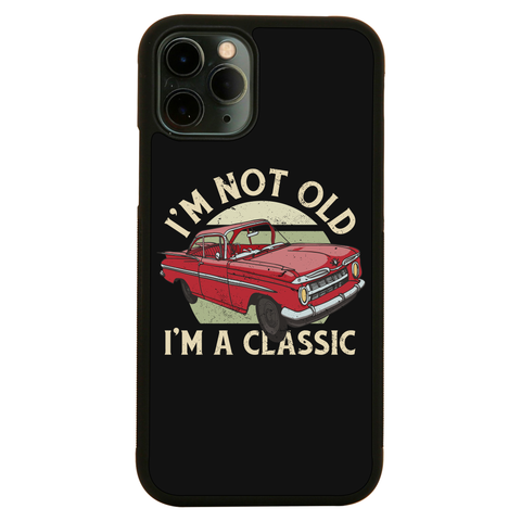 Vintage car classic quote iPhone case iPhone 12 Pro