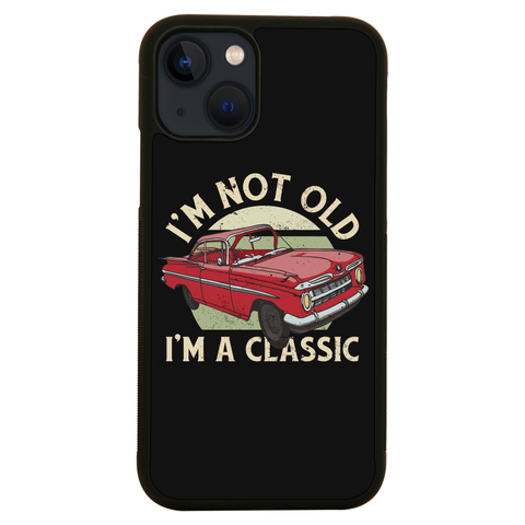 Vintage car classic quote iPhone case iPhone 13