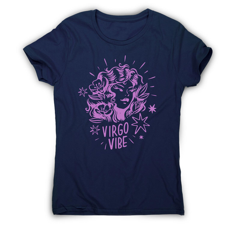Virgo zodiac women's t-shirt Navy