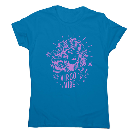 Virgo zodiac women's t-shirt Sapphire