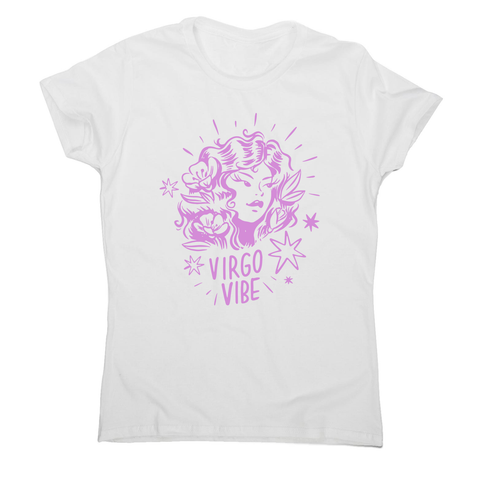 Virgo zodiac women's t-shirt White