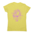 Virgo zodiac women's t-shirt Yellow