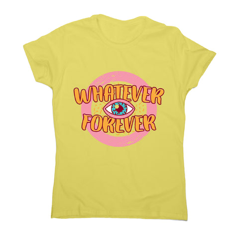 Whatever retro quote - women's funny premium t-shirt - Graphic Gear