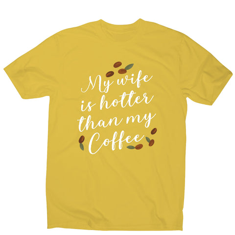 Wife coffee - funny men's t-shirt - Graphic Gear