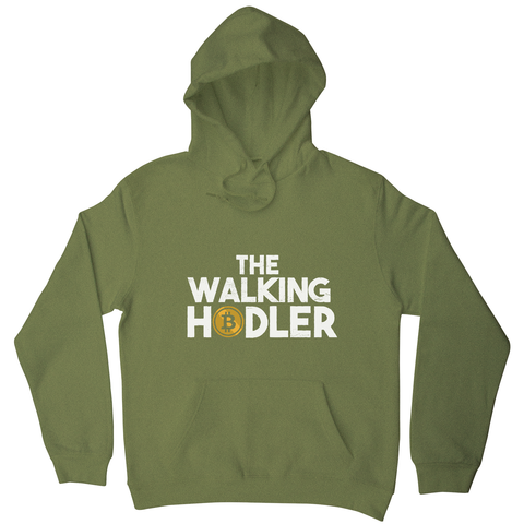 Walking hodler hoodie Olive Green