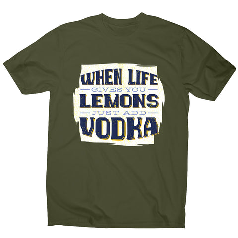 When life gives you lemons - men's funny premium t-shirt - Graphic Gear