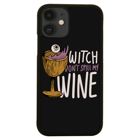 Wine drink witch quote iPhone case iPhone 12 Mini