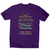 Wood worker quote men's t-shirt Purple