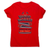 Wood worker quote women's t-shirt Red