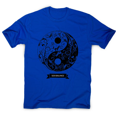 Yin yang mandala - men's t-shirt - Graphic Gear