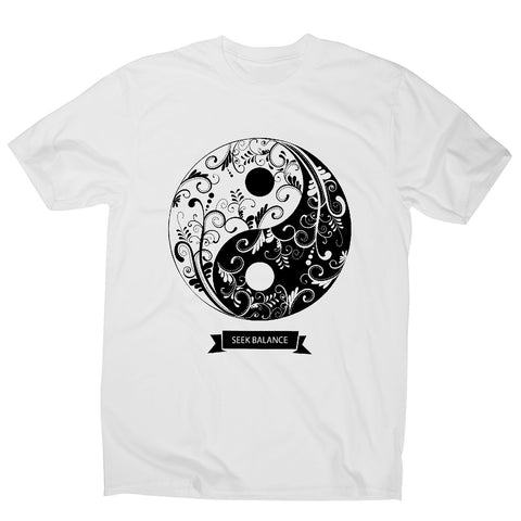 Yin yang mandala - men's t-shirt - Graphic Gear
